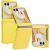 Пластиковый чехол Deexe Hard Shell (FF) для Motorola Razr 50 / Razr 70 - Yellow: фото 1 из 8