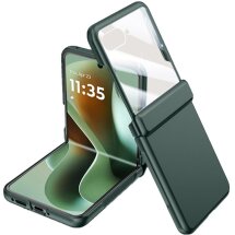 Пластиковый чехол Deexe Hinge Case для Motorola Razr 60 Ultra - Green: фото 1 из 6