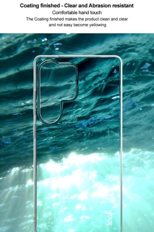Пластиковий чохол IMAK Crystal II Pro для Samsung Galaxy S25 Ultra (S938) - Transparent: фото 6 з 9
