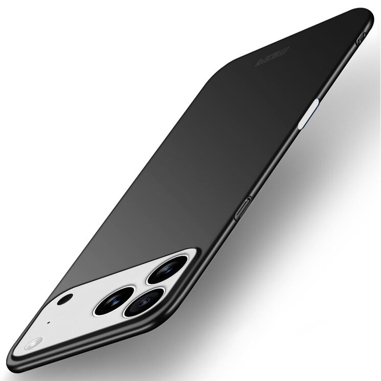 Пластиковий чохол MOFI Slim Shield для iPhone 18 Pro Max - Black (423847B) Пластиковий чохол MOFI Slim Shield для iPhone 18 Pro Max - Black: фото 1 з 9