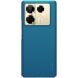 Пластиковий чохол NILLKIN Frosted Shield для Infinix Note 40 Pro - Blue (352021L). Фото 1 з 17