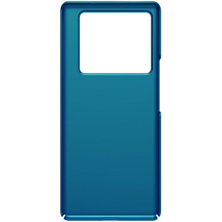 Пластиковий чохол NILLKIN Frosted Shield для Infinix Note 40 Pro - Blue: фото 2 з 17
