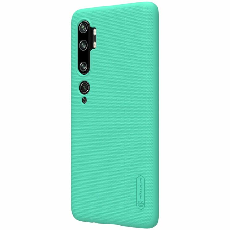 Пластиковий чохол NILLKIN Frosted Shield для Xiaomi Mi Note 10 Pro - Green: фото 4 з 19