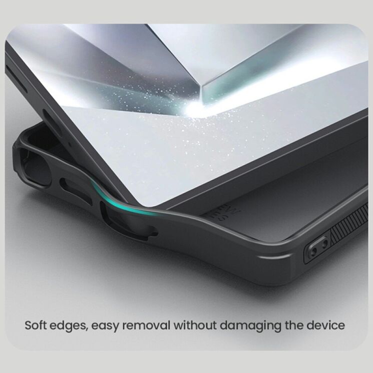 Пластиковий чохол NILLKIN Frosted Shield Pro Magnetic для Samsung Galaxy S25 Ultra (S938) - Black: фото 10 з 18
