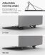 Підставка для ноутбуку Spigen Slim Fold Laptop Stand LD201-S2 (AMP10402) - Black (982324B). Фото 18 з 21