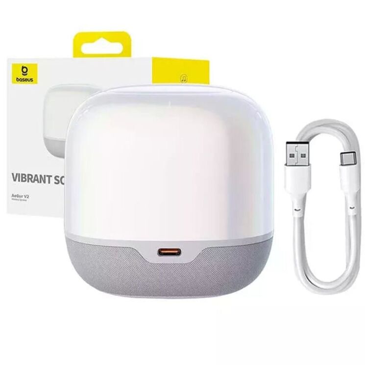 Портативна акустика Baseus AeQur V2 (A20050500211-00) - White: фото 7 з 22