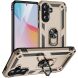 Противоударный чехол с подставкой Deexe Armor Case для Samsung Galaxy A37 (A376) - Gold (406027F). Фото 1 из 7