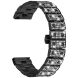 Ремешок Deexe Brilliance Band для часов с шириной крепления 22мм - Black (895444B). Фото 1 из 6