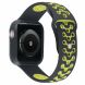 Ремешок Deexe Dot Color для Apple Watch 42 (Series 10) / 41 / 40 / SE 40 / 38 - Black / Yellow (236200D). Фото 2 из 6