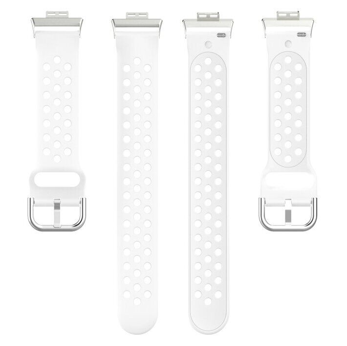Ремешок Deexe Dot Style для Huawei Watch Fit - White: фото 5 из 5