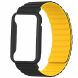 Ремешок Deexe Magnetic Band для Xiaomi Mi Smart Band 8 Pro - Black / Yellow (337416BY). Фото 2 из 3