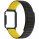 Ремешок Deexe Magnetic Band для Xiaomi Mi Smart Band 8 Pro - Black / Yellow (337416BY). Фото 3 из 3