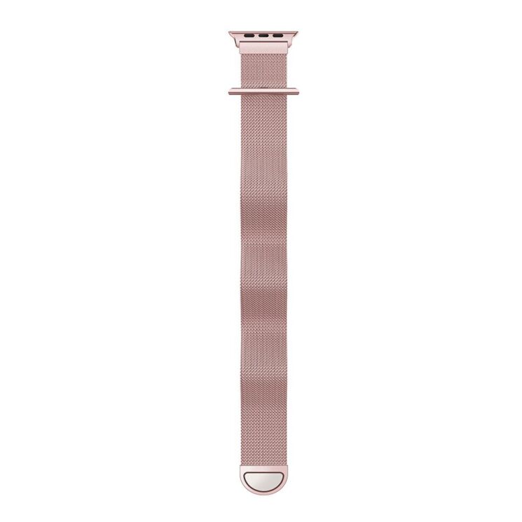 Ремінець Deexe Milanese Stainless Steel для Apple Watch 42 (Series 10) / 41 / 40 / SE 40 / 38 - Rose Gold: фото 4 з 4