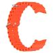 Ремінець Deexe Ocean Strap для Samsung Galaxy Watch 4 / 5 / 6 / 7 / FE (40mm) - Orange (335030O). Фото 3 з 7