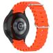 Ремінець Deexe Ocean Strap для Samsung Galaxy Watch 4 / 5 / 6 / 7 / FE (40mm) - Orange (335030O). Фото 1 з 7