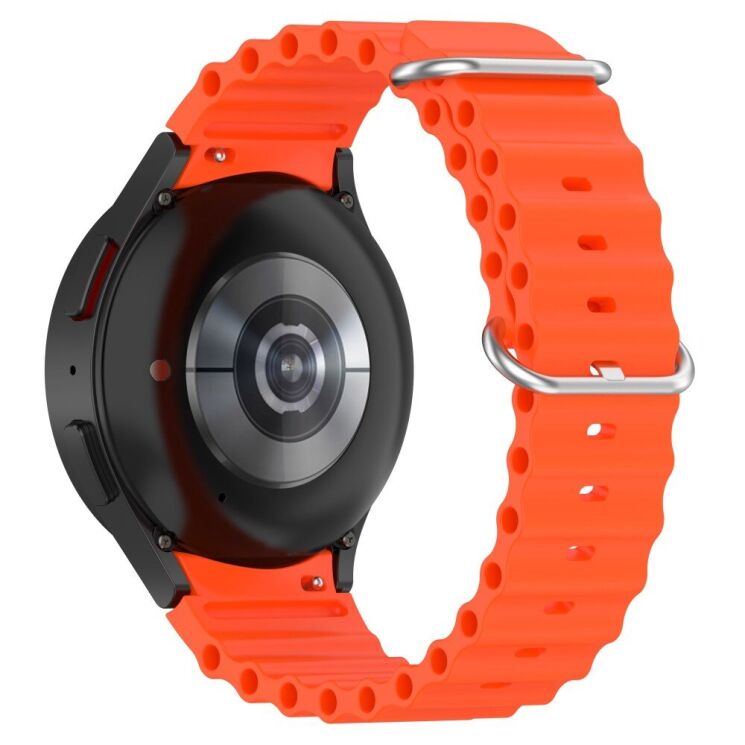 Ремінець Deexe Ocean Strap для Samsung Galaxy Watch 4 / 5 / 6 / 7 / FE (40mm) - Orange: фото 1 з 7