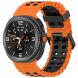 Ремінець Deexe Ocean Strap для Samsung Galaxy Watch 8 (40/44mm) / 8 Classic / Ultra (2025) - Orange / Black (384117BO). Фото 2 з 6