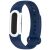 Ремінець Deexe Soft Silicone для Google Fitbit Air - Midnight Blue / White: фото 1 з 8