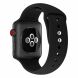 Ремінець Deexe Soft Touch для Apple Watch 46 / 45 / 44 / SE 44 / 42 (Series 1-3) / Ultra / Ultra 2 / Ultra 3 - Black (251332B). Фото 1 з 3