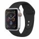 Ремінець Deexe Soft Touch для Apple Watch 46 / 45 / 44 / SE 44 / 42 (Series 1-3) / Ultra / Ultra 2 / Ultra 3 - Black (251332B). Фото 2 з 3