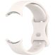 Ремешок Deexe Soft Touch для Google Pixel Watch / Watch 2 / Watch 3 (41mm) - Rock White (311722EW). Фото 4 из 4