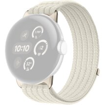Ремешок Deexe Soft Weave для Google Pixel Watch 4 / 3 / 2 / 1 (41mm) - Starlight: фото 1 из 5