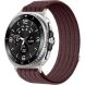 Ремешок Deexe Soft Weave для Samsung Galaxy Watch 8 (40/44mm) / 8 Classic - Plum (384035WR). Фото 2 из 5