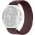 Ремешок Deexe Soft Weave для Samsung Galaxy Watch 8 (40/44mm) / 8 Classic - Plum: фото 1 из 5