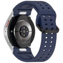 Ремешок Deexe Sport Loop для Samsung Galaxy Watch 4 / 5 / 6 / 7 / FE (40mm) - Midnight Blue: фото 1 из 12