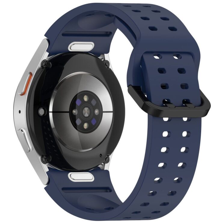 Ремешок Deexe Sport Loop для Samsung Galaxy Watch 4 / 5 / 6 / 7 / FE (40mm) - Midnight Blue: фото 1 из 12