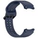 Ремешок Deexe Sport Loop для Samsung Galaxy Watch 4 / 5 / 6 / 7 / FE (40mm) - Midnight Blue (358211MB). Фото 4 из 12