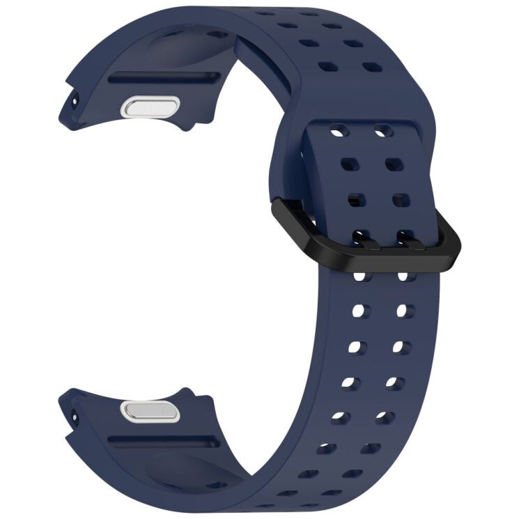 Ремешок Deexe Sport Loop для Samsung Galaxy Watch 4 / 5 / 6 / 7 / FE (40mm) - Midnight Blue: фото 3 из 12