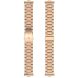 Ремінець Deexe Stainless Steel для Huawei Watch Fit 3 - Rose Gold (357101RG). Фото 3 з 6