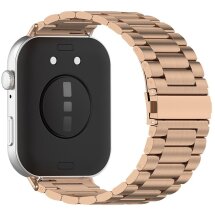 Ремінець Deexe Stainless Steel для Huawei Watch Fit 3 - Rose Gold: фото 1 з 6