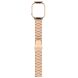 Ремінець Deexe Stainless Steel для Xiaomi Redmi Watch 3 - Rose Gold (320510RG). Фото 5 з 10