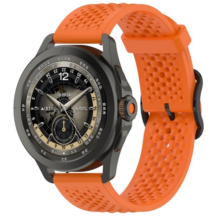 Ремешок Deexe Stellar Strap для часов с шириной крепления 22мм - Orange: фото 4 из 6