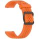 Ремешок Deexe Stellar Strap для часов с шириной крепления 22мм - Orange (895539O). Фото 2 из 6