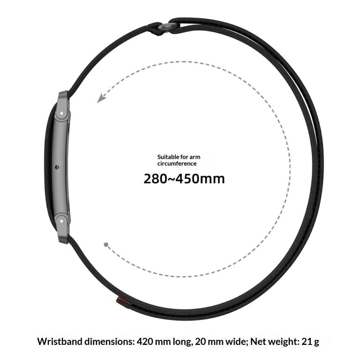 Ремешок для часов Reframe Reflect Band для Google Fitbit Air - Brown: фото 8 из 8