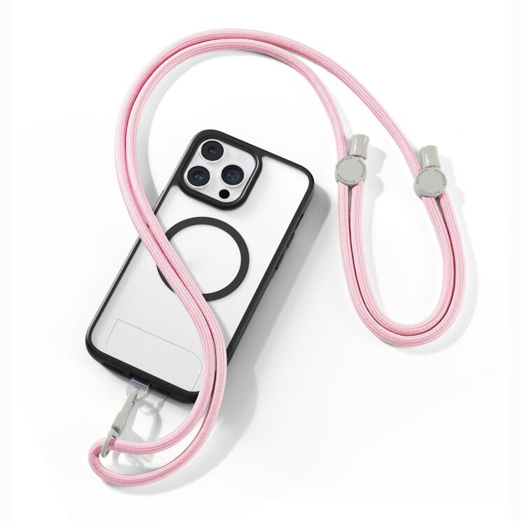 Ремінець для смартфона Deexe Plaz Series - Light Pink (983024LP) Ремінець для смартфона Deexe Plaz Series - Light Pink: фото 2 з 13