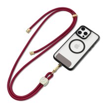 Ремінець для смартфона DUX DUCIS Garden Style - Wine Red: фото 1 з 12