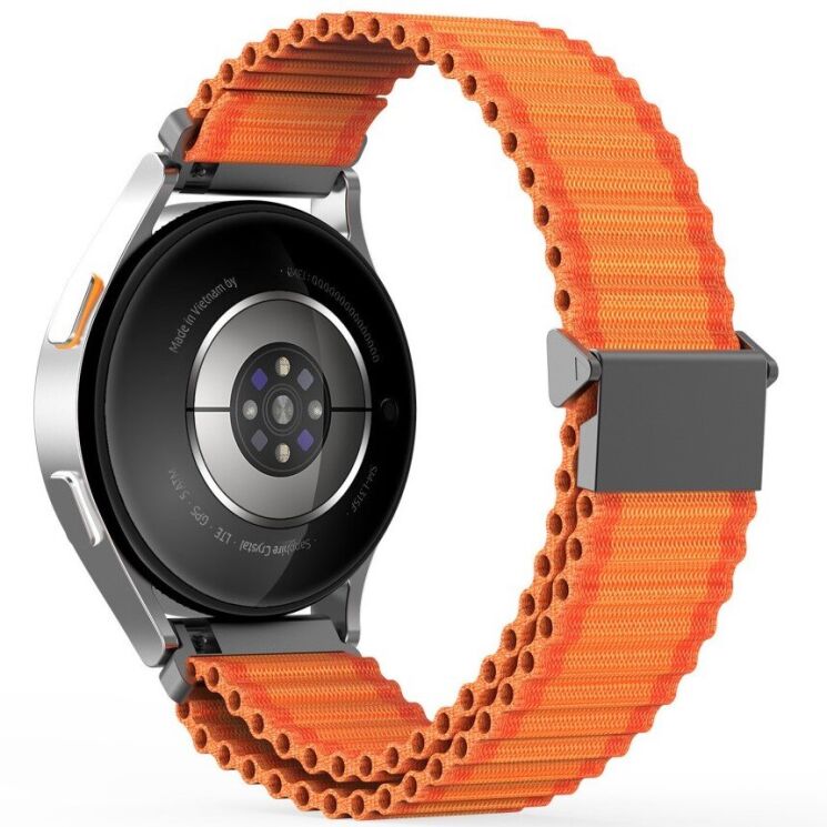 Ремінець DUX DUCIS YC Series для годинників з шириною кріплення 20мм - Orange: фото 1 з 16