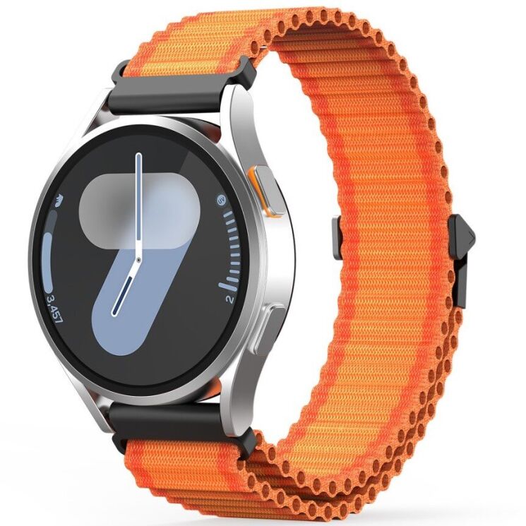 Ремінець DUX DUCIS YC Series для годинників з шириною кріплення 20мм - Orange: фото 2 з 16