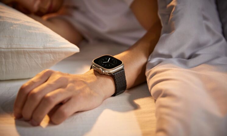 Ремешок Pitaka Carbon Fiber для Apple Watch 46 / 45 / 44 / SE 44 / 42 (Series 1-3) / Ultra / Ultra 2 AWB2307 - Modern: фото 9 из 11