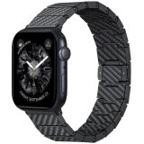Ремінець Pitaka Carbon Fiber для Apple Watch 46 / 45 / 44 / SE 44 / 42 (Series 1-3) / Ultra / Ultra 2 AWB2307 - Modern (345116BH)