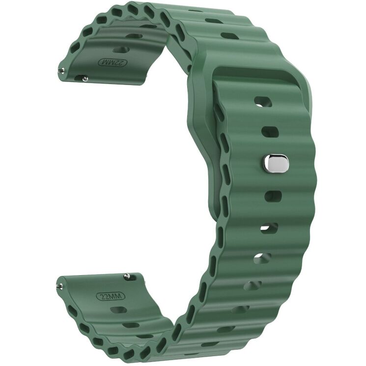 Ремінець Reframe Ocean Strap для годинників з шириною кріплення 22 мм - Army Green: фото 3 з 5