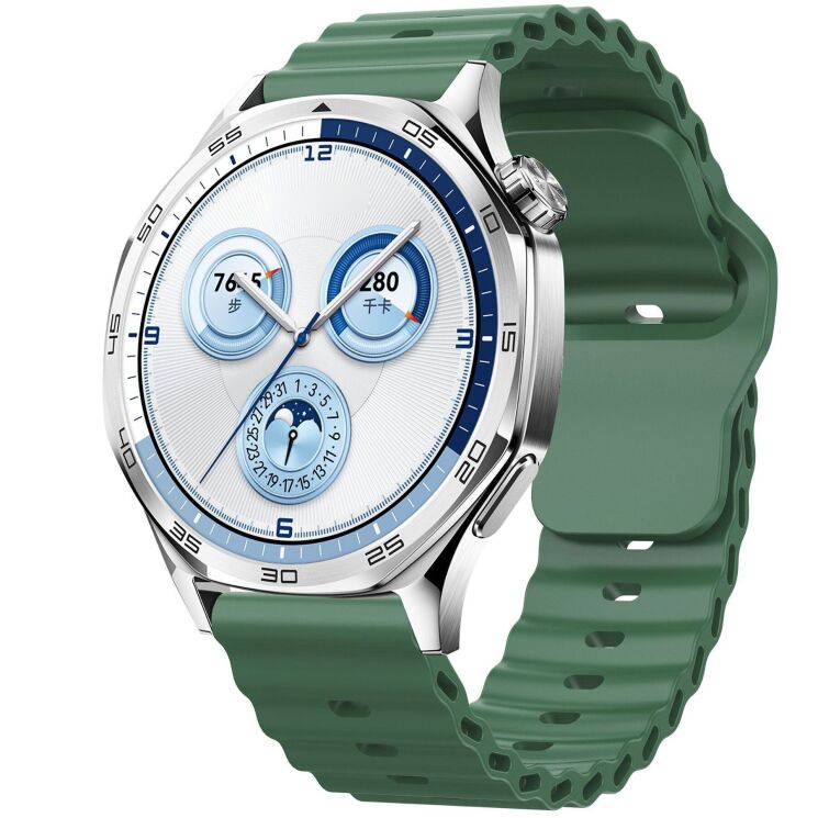 Ремінець Reframe Ocean Strap для годинників з шириною кріплення 22 мм - Army Green: фото 2 з 5
