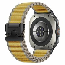 Ремінець Reframe Ripple Pattern для Samsung Galaxy Watch Ultra (47mm) / Ultra (2025) - Black: фото 1 з 7