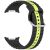 Ремінець Reframe Vertical Strip для Samsung Galaxy Watch 8 (40/44mm) / 8 Classic (43/47mm) / Ultra 2 - Black / Lime: фото 1 з 5