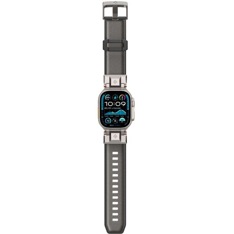 Ремешок Spigen (SGP) DuraPro Armor для Apple Watch 46 / 45 / 44 / SE 44 / 42 (Series 1-3) / Ultra / Ultra 2 - Grey: фото 9 из 16