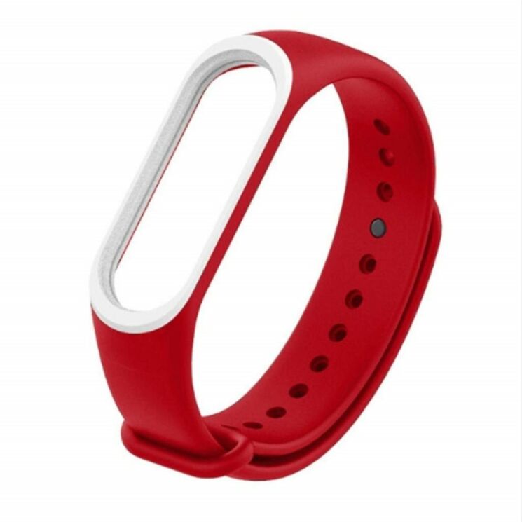 Ремінець UniCase D-Color для Xiaomi Mi Band 3 - Red: фото 3 з 3